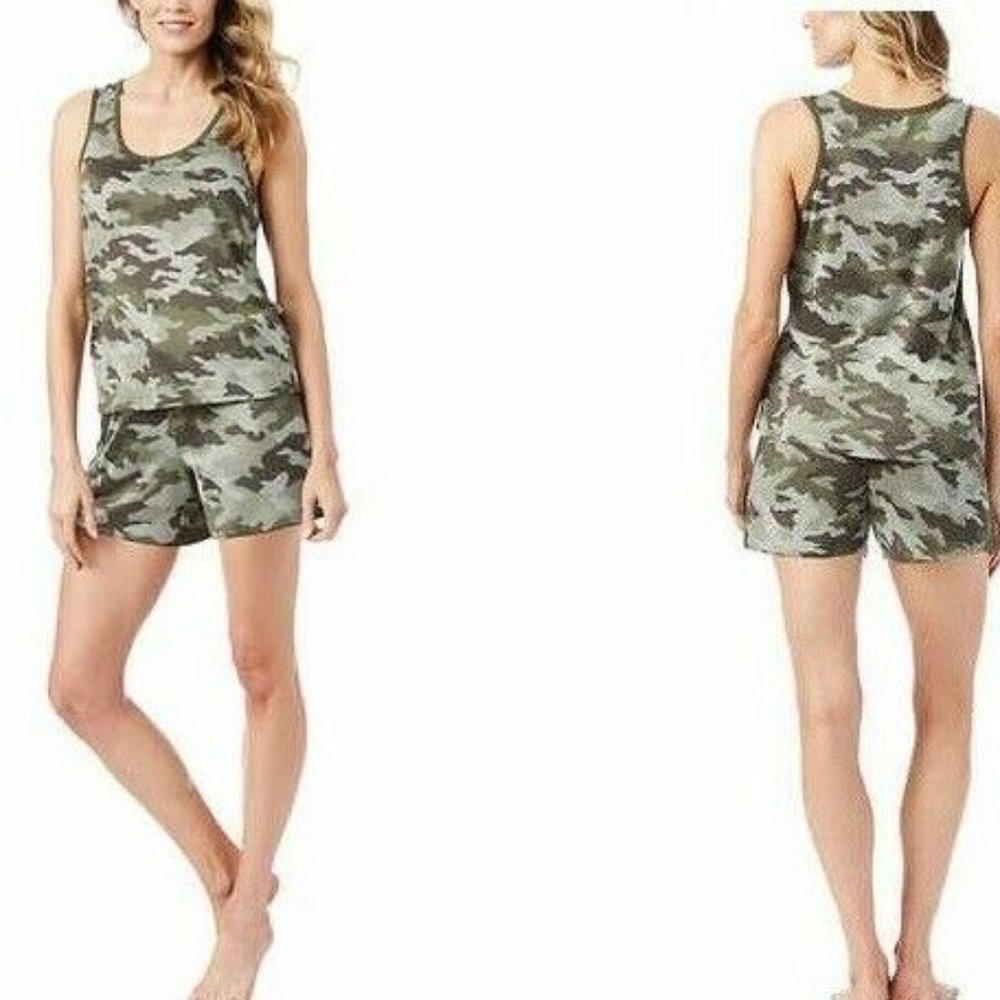 Lucky Brand Women's 4 Piece PJ Pajama Set Soft Knit Fabric NWT - Picture 3 of 3